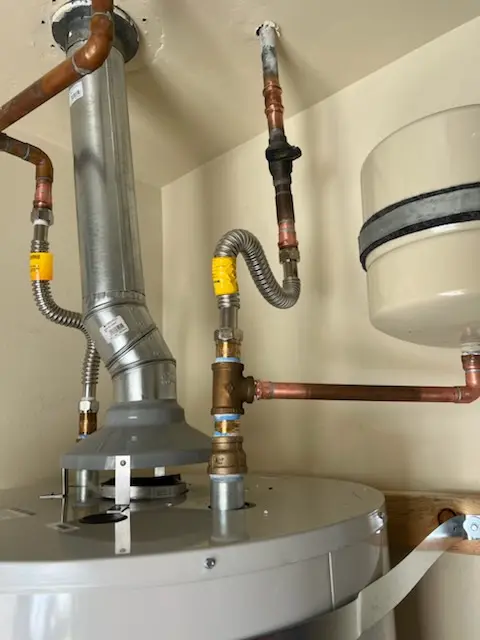 Water heater installation and plumbing repair in Valley